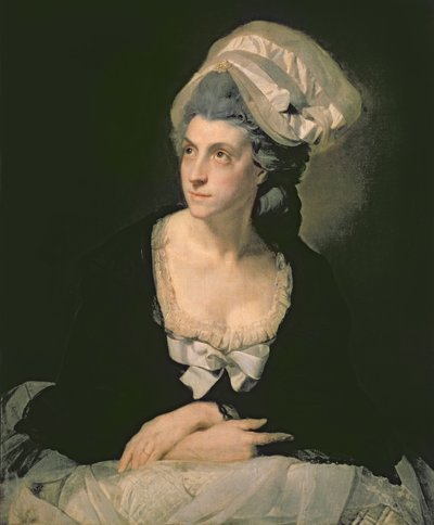 Porträt von Mary Thomas, der Frau des Künstlers, 18. Jahrhundert von Johan Joseph Zoffany